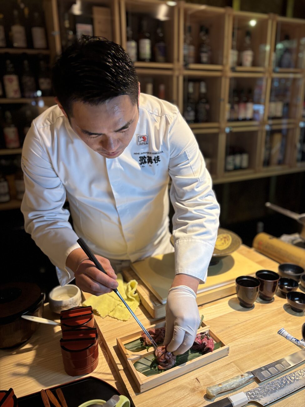 Niku Kappō – Wagyu-Sushi-Abend bei KABUKI
