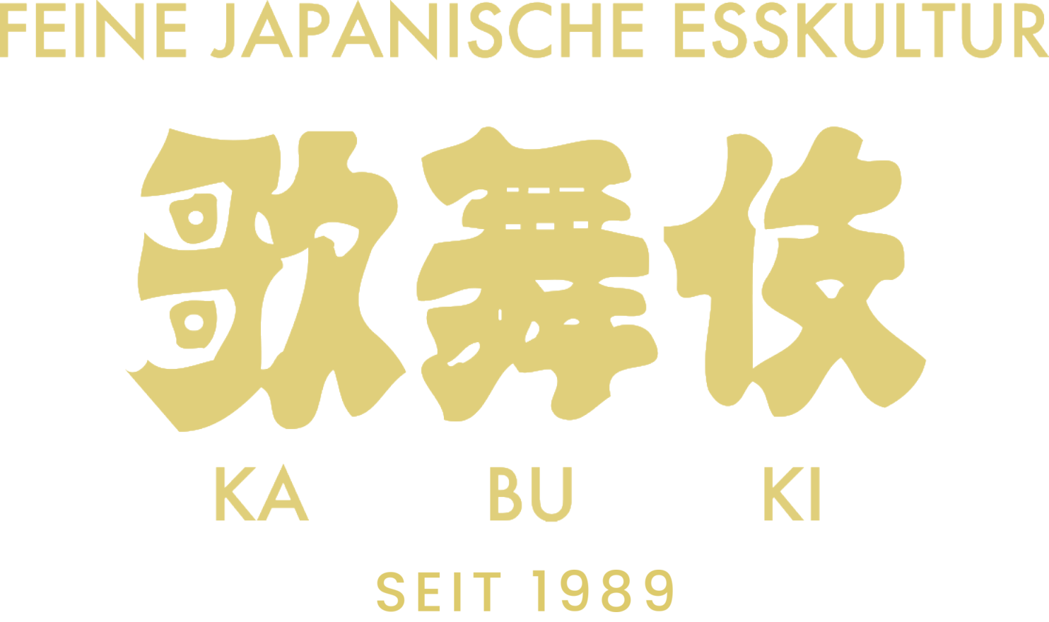 KABUKI · Feine japanische Esskultur · Seit 1989