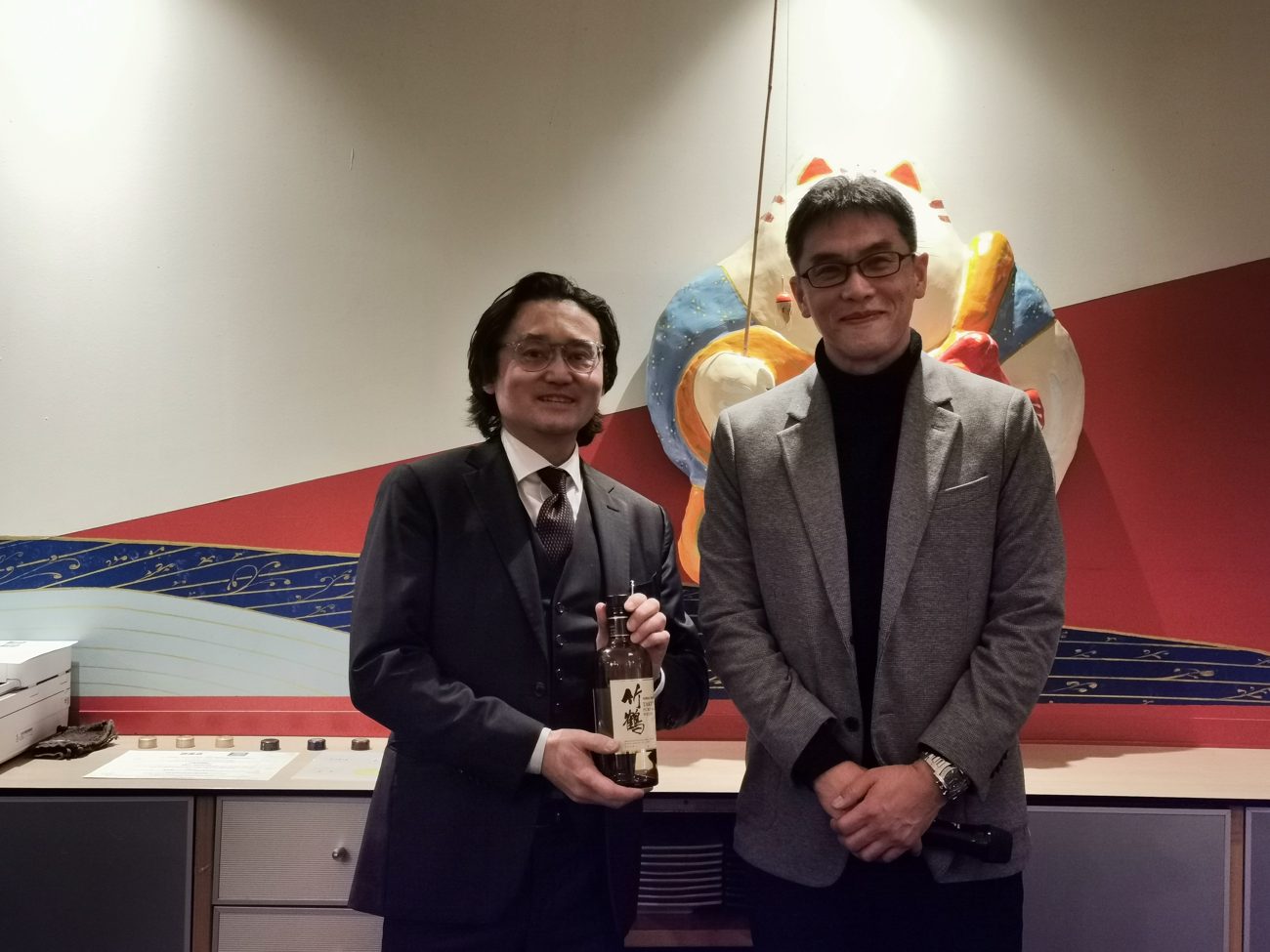 Präsident Ono von Nikka Whisky zu Gast bei KABUKI Frankfurt
