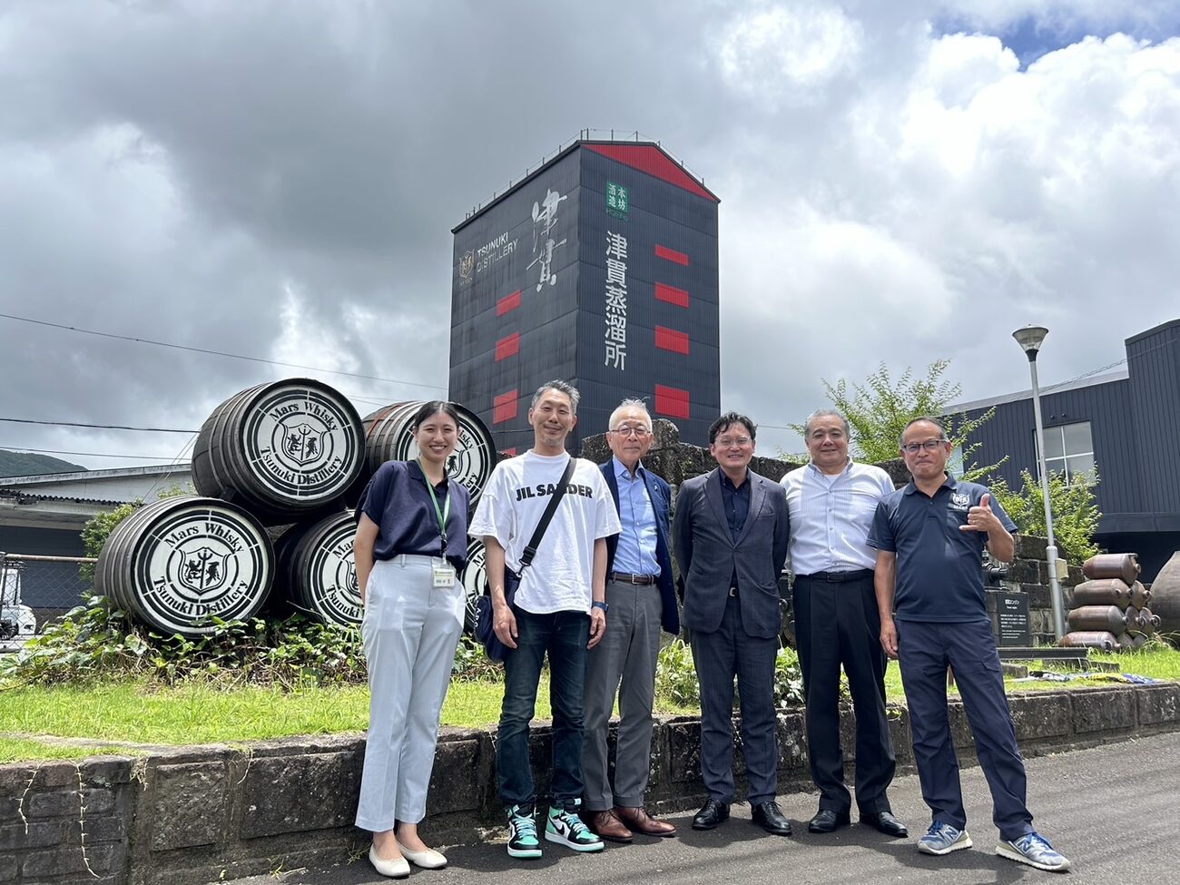 Besuch der Mars Tsunuki Distillery in Japan